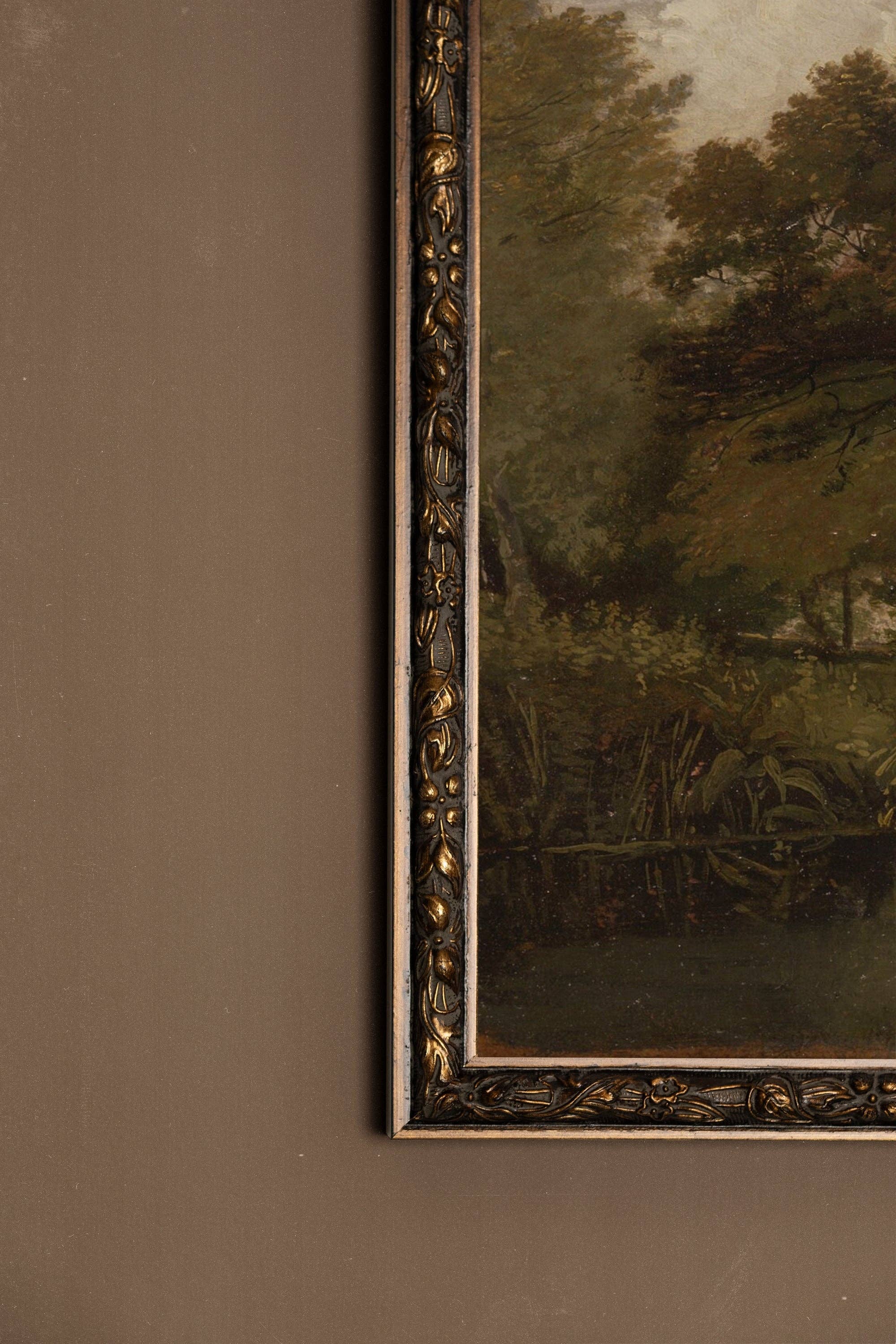 Oleka Canvas - Vente Affiche d'art - SOUS L'ARBRE ANCIEN, oeuvre sur toile imprimée1