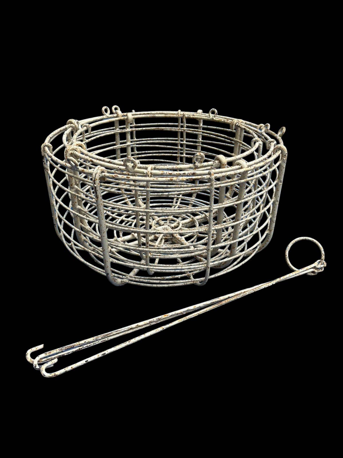 Garden Iron And More - Wholesale Hanging Planter - Wrought Iron Victorian Hanging Baskets with Hangers Set of 35