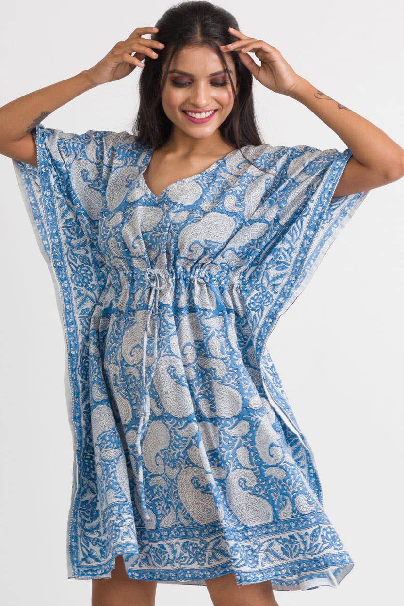 Sevya Handmade - Wholesale Kaftan - Women's - Block Printed Caftans9