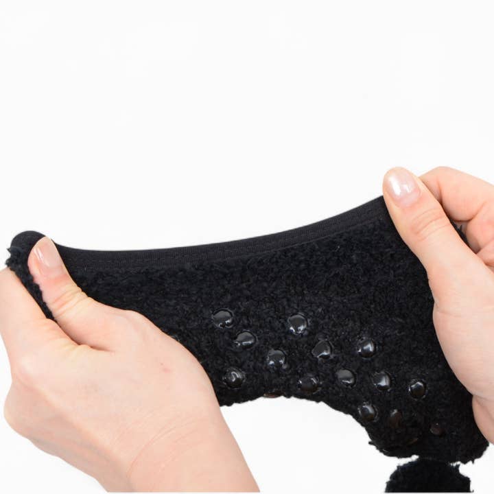 AK Brand - Wholesale Sock Slippers - Women's - Fuzzy Grip Socks Low Cut Non-Slip Soft Lounge Slipper Socks5