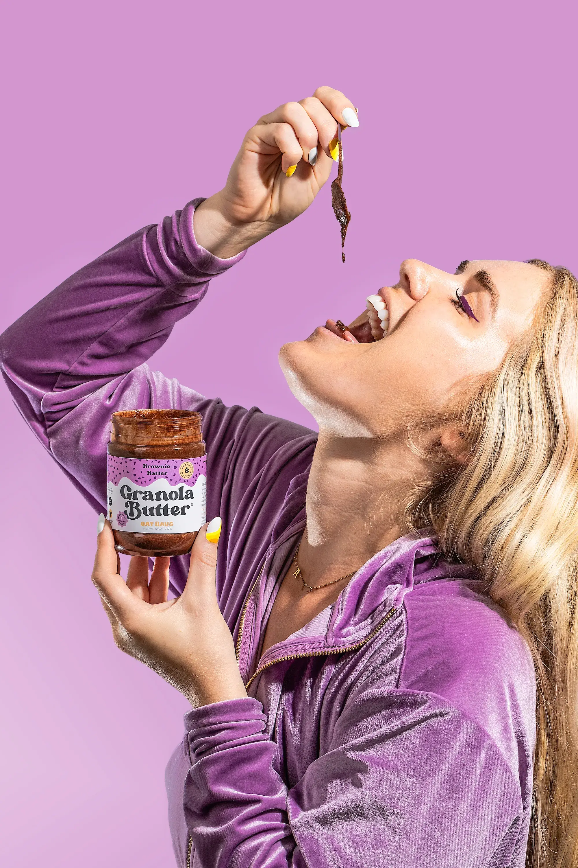 Oat Haus - Wholesale Nut butter - Easy Stir Brownie Batter Granola Butter | Nut-free Spread3