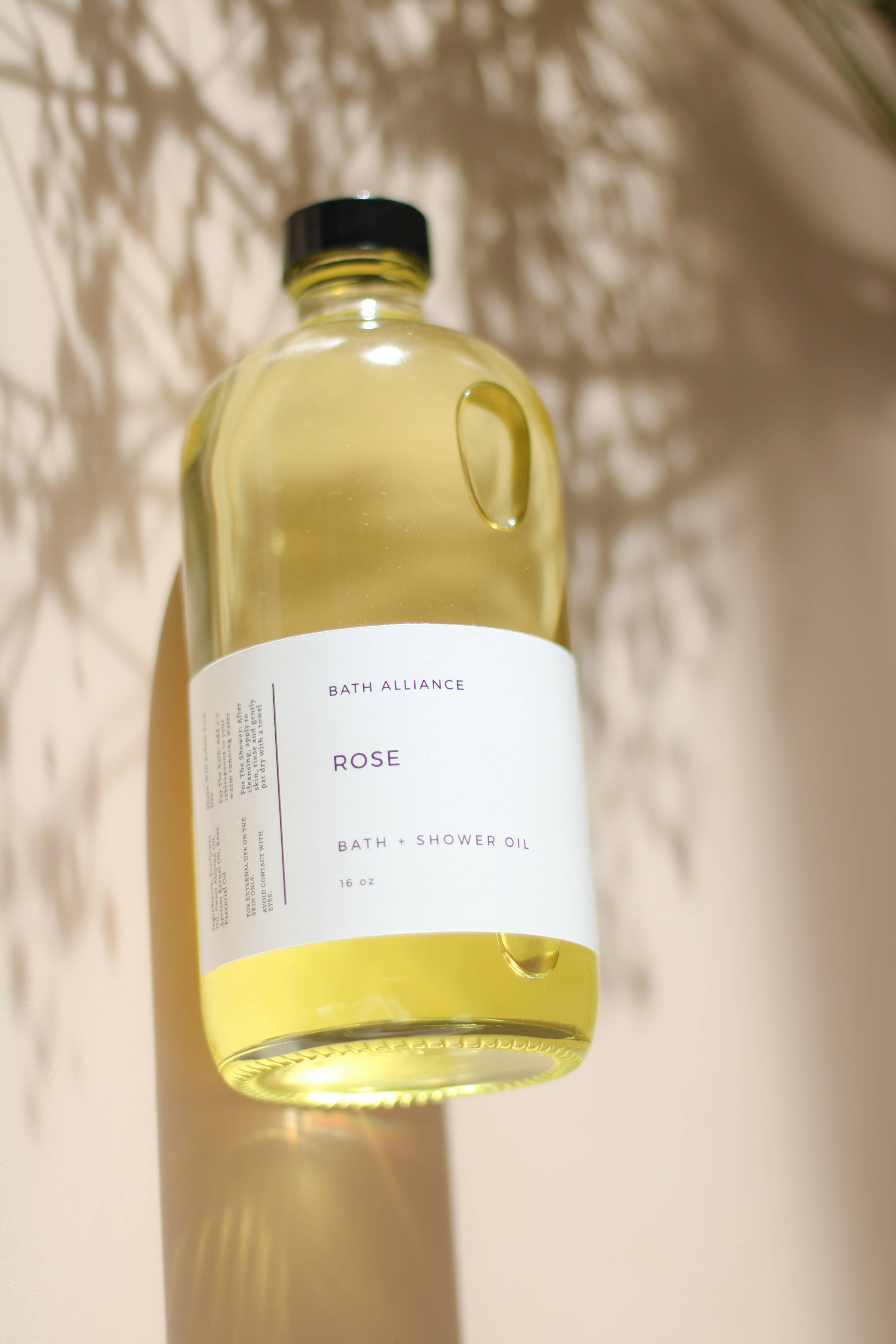 Bath Alliance - Wholesale Bath/Body Oil - Rose Bath + Shower Oil5