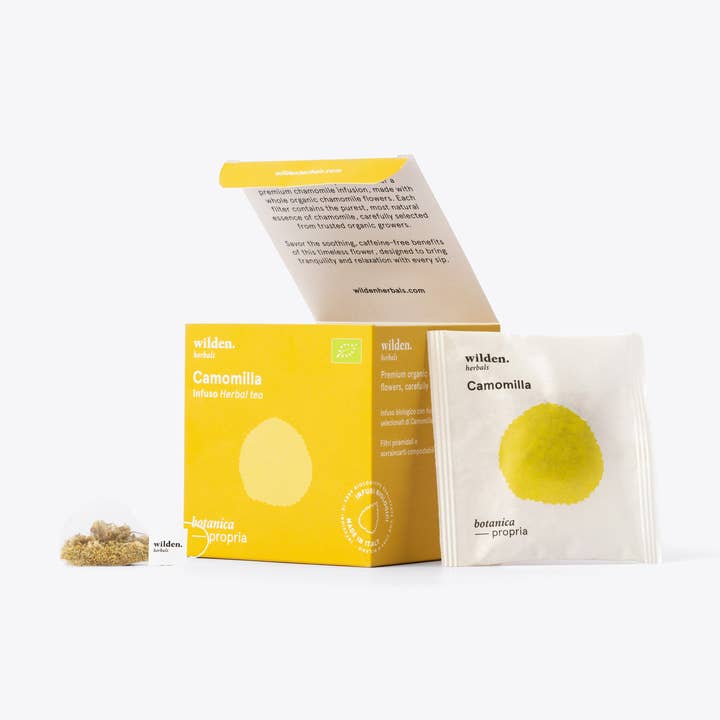 Botanica Propria: Organic Chamomille for wholesale by Wilden.herbals