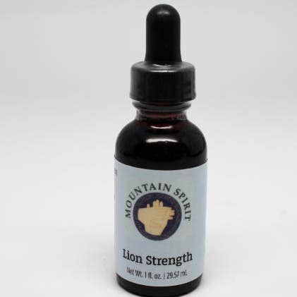 Lion Strength Tinktur för wholesale av Mountain Spirit Herbals LLC.