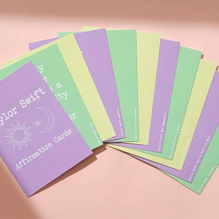 Danni Boden Designs - Wholesale Stationery/Notecard Set - Taylor Swift Affirmation Cards V2