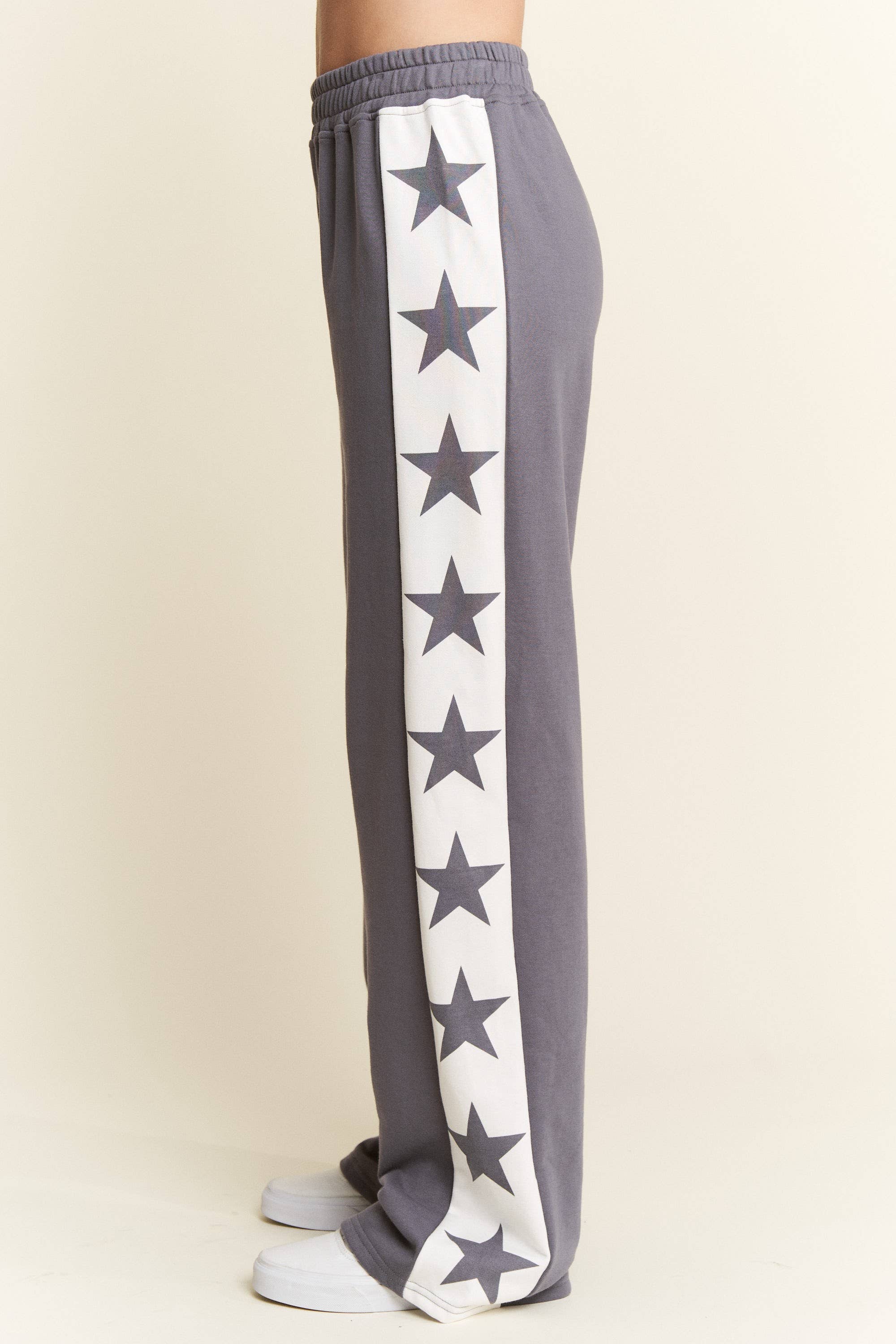 JADE BY JANE - Venta al por mayor Pantalones de chándal/cómodos - Mujer - PANTALONES DE CHÁNDAL A RAYAS ESTRELLADAS18