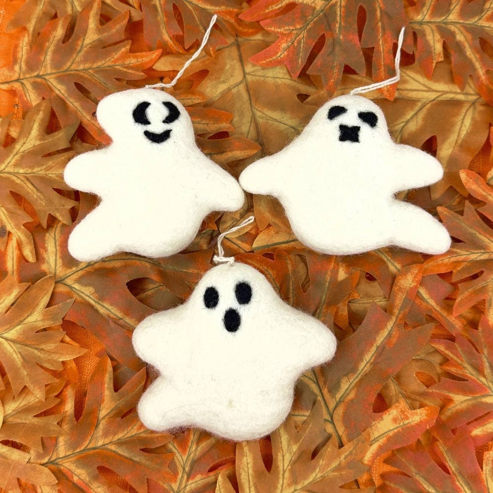 Humble Hilo – Conjunto de ornamentos por atacado – Decorações de Halloween em feltro feitas à mão Humble Hilo4