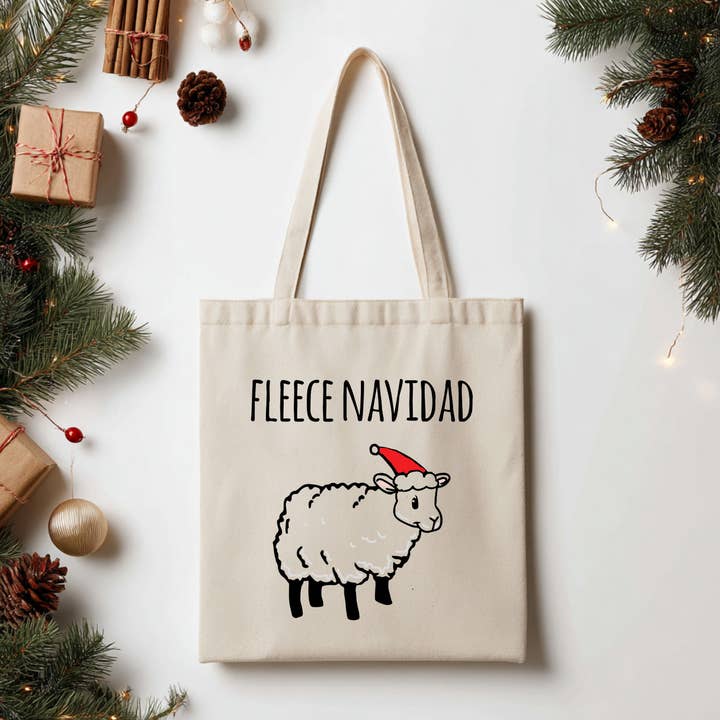 Fleece Navidad - Colorful Christmas Tote Bags and other Purchase Wholesale gorros navidad. Free Returns & Net 60 Terms on Faire trending on Faire.