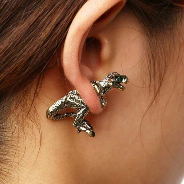 3D REALISTISK T-REX ÖRHÄNGE för wholesale av Ashlen