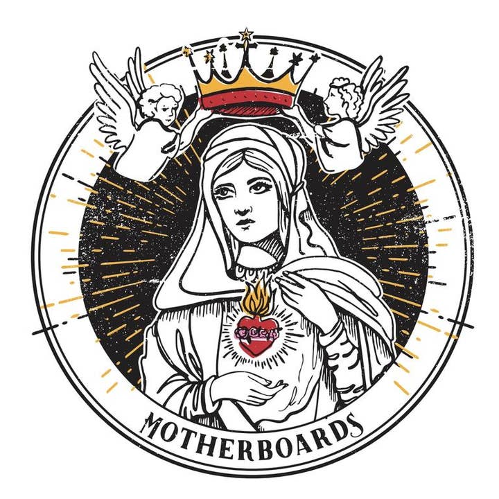 The Retro - a Full of Grace USA Company – Großhandel Temporäre Tattoos – Ave Maria Temporäre Tattoo4