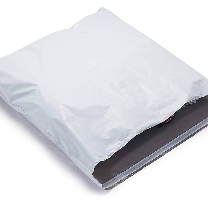 EcoQuality - Wholesale Envelopes - 24x24 Large White Postal Poly Shipping Bags -Envelope Mailer