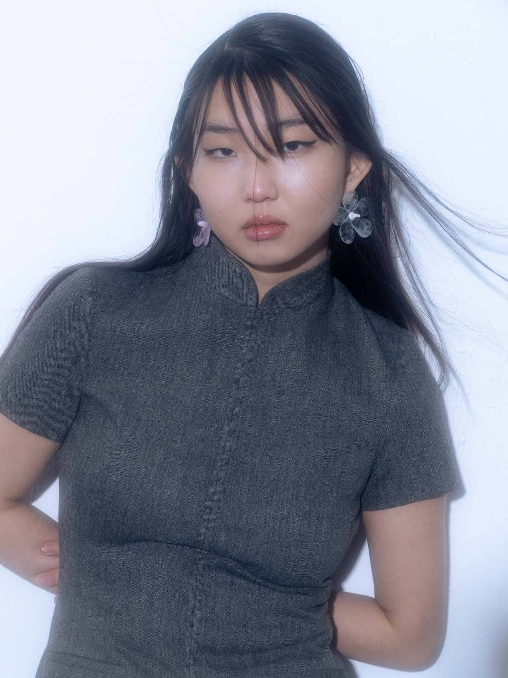 Levens Jewels - Vendita all'ingrosso Orecchini pendenti - Orecchino Singolo Maxi Fiore8