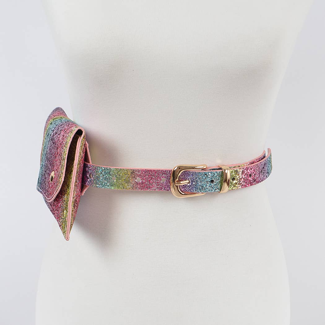 Multicolor Colorful Glitter Fanny Pack for wholesale on Faire1