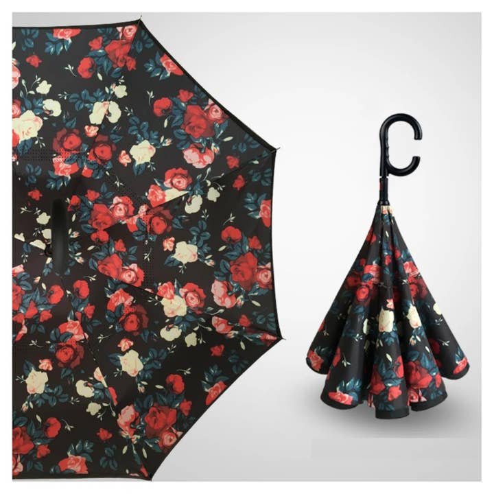 Superbia - Wholesale Umbrella - Women's - Inverted Automatic-Opening Printed Upside Down Umbrella8