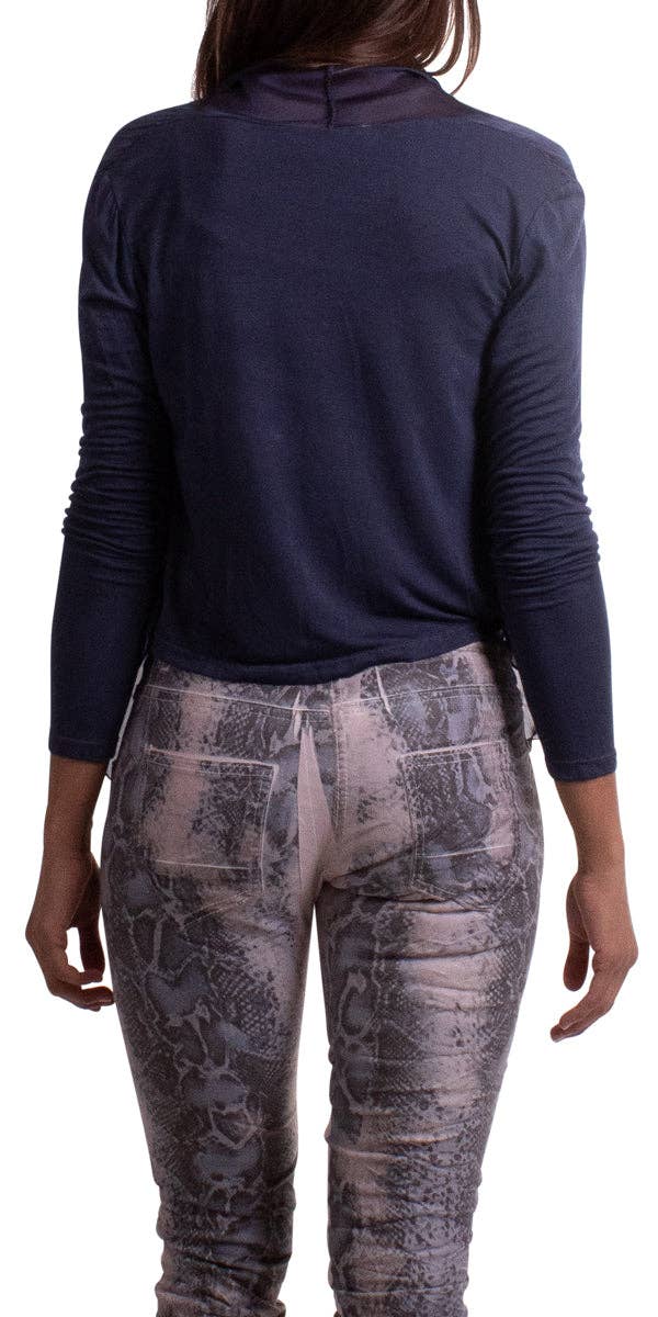 Gigi Moda - Wholesale Cardigan - Women's - Silk Front Cardigan25