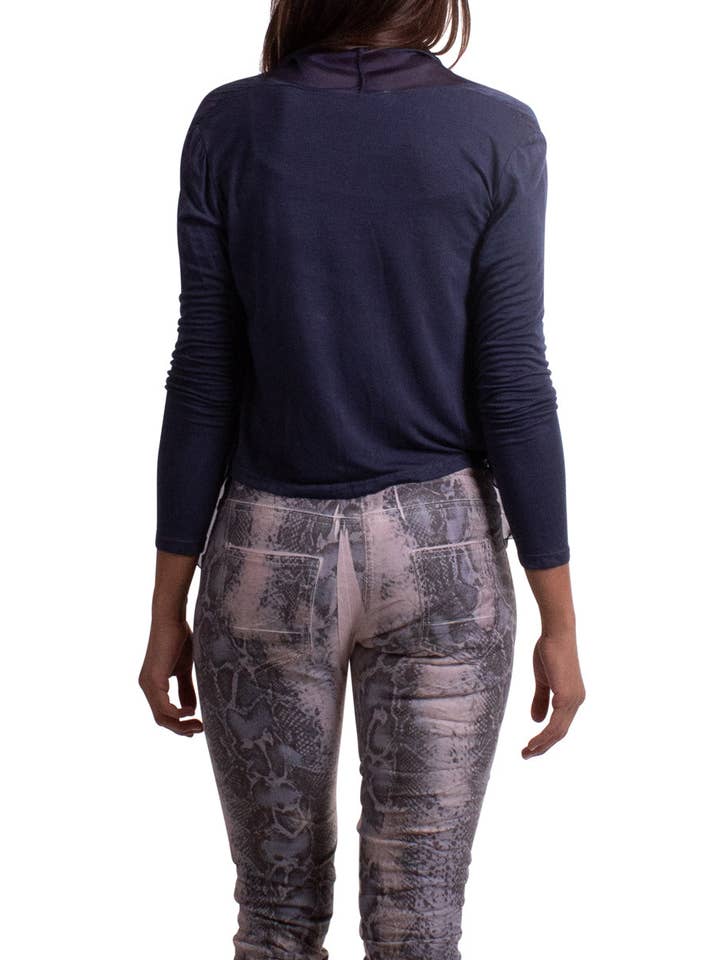 Gigi Moda - Wholesale Cardigan - Women's - Silk Front Cardigan25