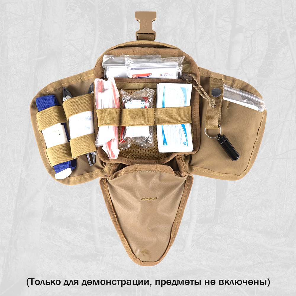 Antarctica Outdoors - Vente Trousse de premiers secours - Votagoo Sac Médical Tactique Molle Trousse de Premiers Secours Ensemble Pochette d'Urgence Kit de Traumatologie pour Survie en Plein Air11