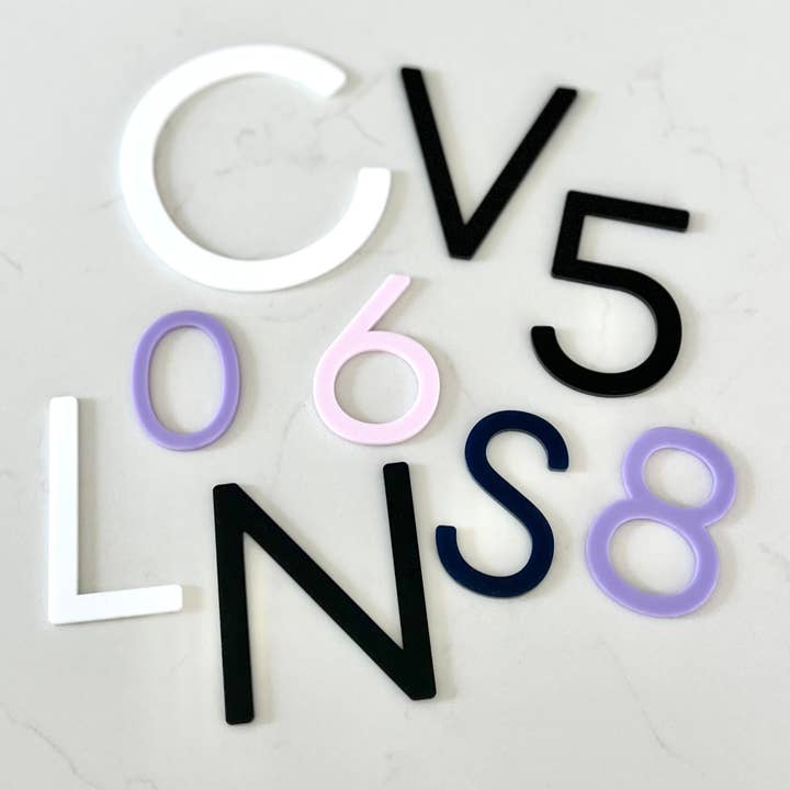 Palmy Pineapple - Wholesale Craft Supplies - Custom Acrylic Letters Numbers and Words For Signs15