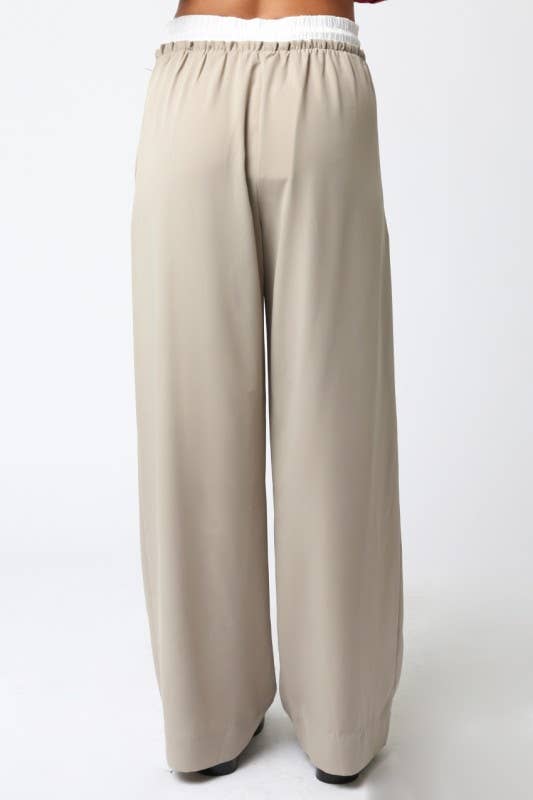 Olivaceous – wholesale Pants – Women's – Marie Waist Pants2