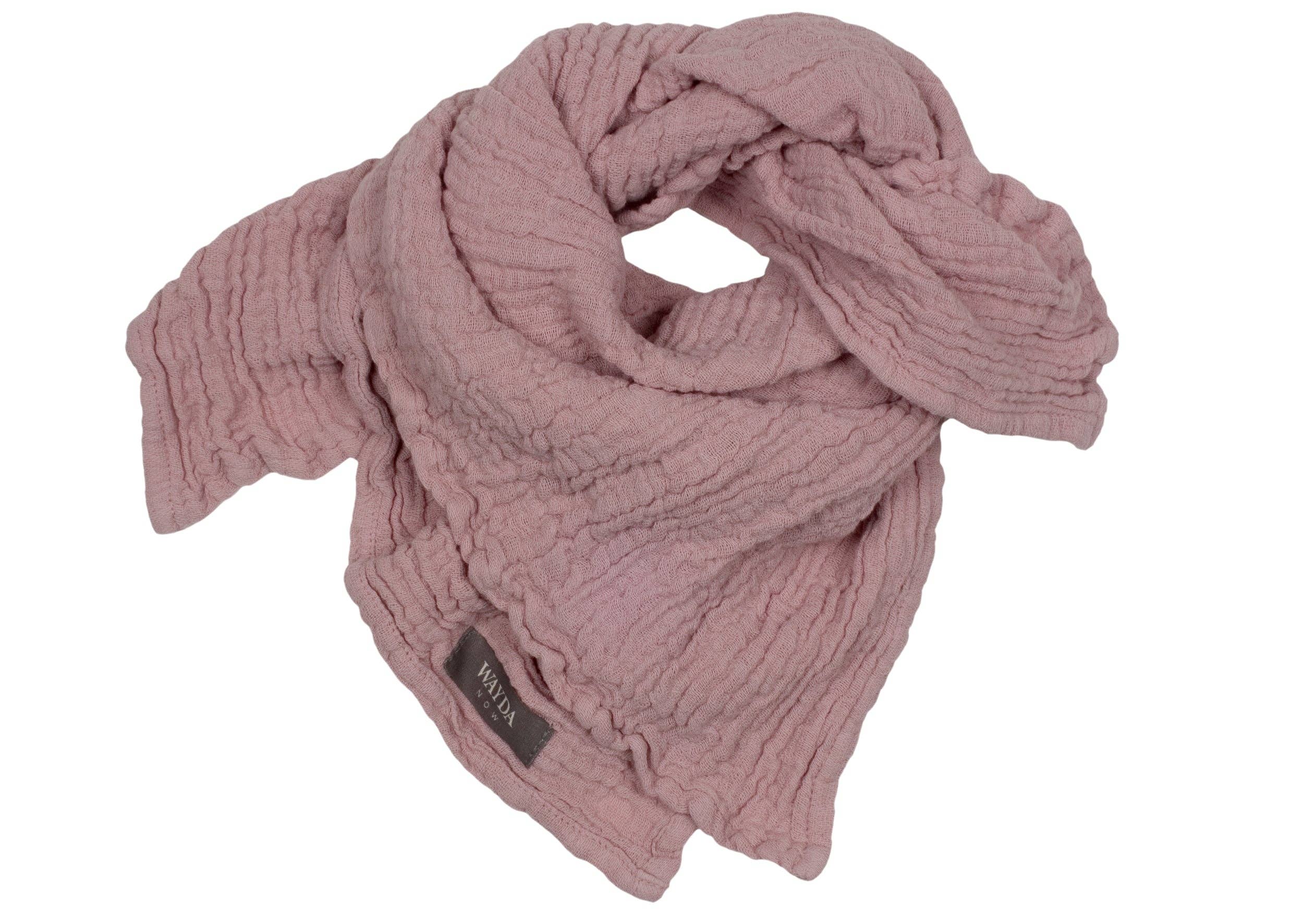 WAYDA - Wholesale Scarf - Women's - Jaipur ROSE3