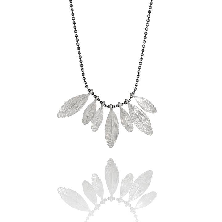 Raven Necklace 925 Sterling Silver for wholesale by AURUM by Guðbjörg