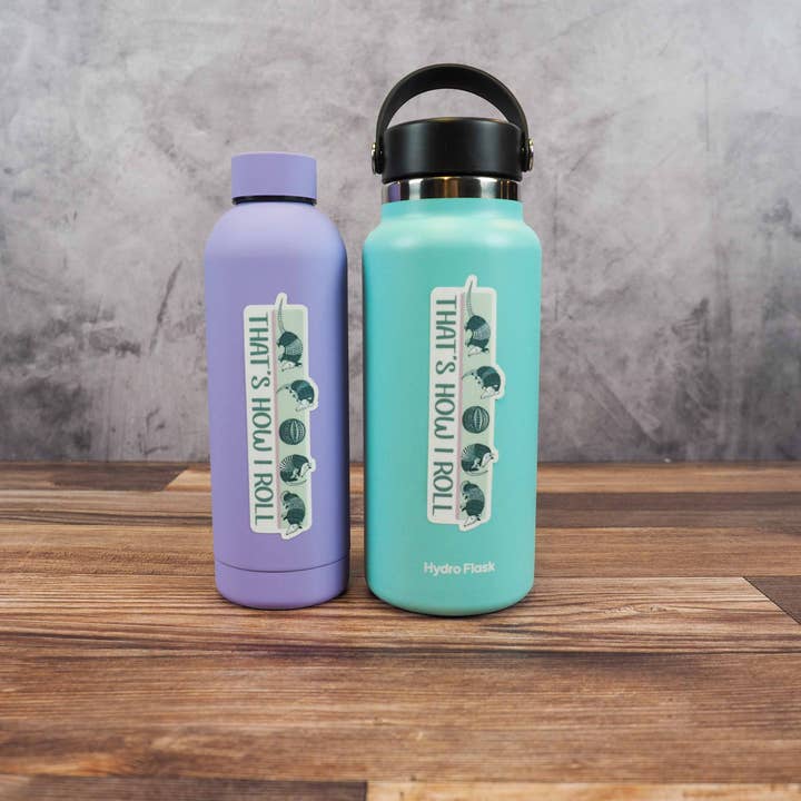 Sentinel Supply - Wholesale Sticker - That's How I Roll Armadillo Sticker - Cute Animal Decal6