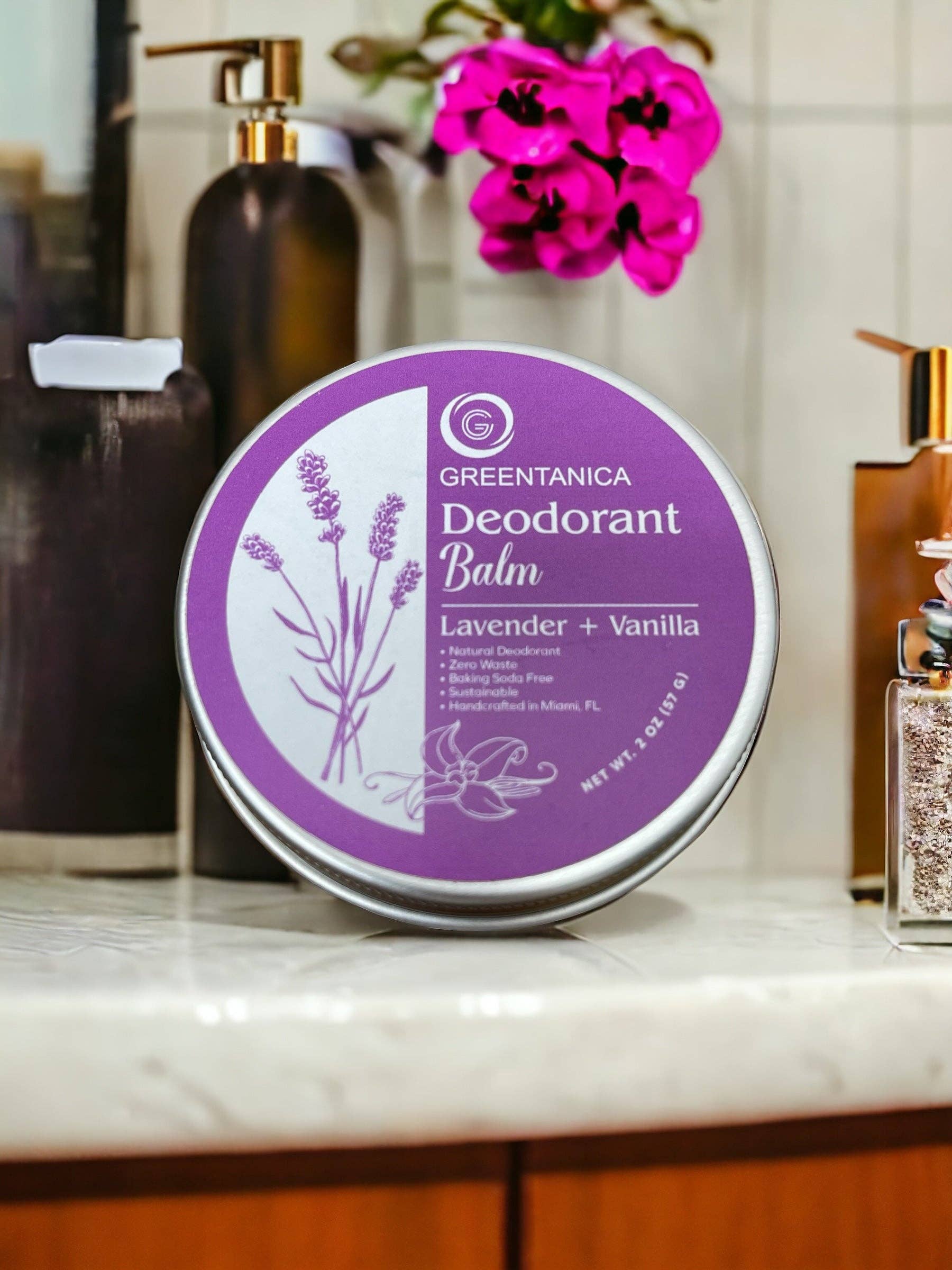 Greentanica - Wholesale Deodorant - Women's - Lavender + Vanilla Vegan Deodorant Balm2