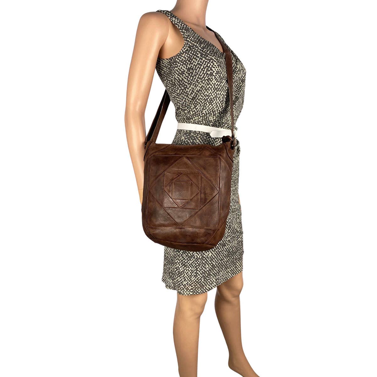 Arrigo - Wholesale Crossbody Bag - Women's - Arrigo Ladies Crossbody Shoulder Washed Leather2