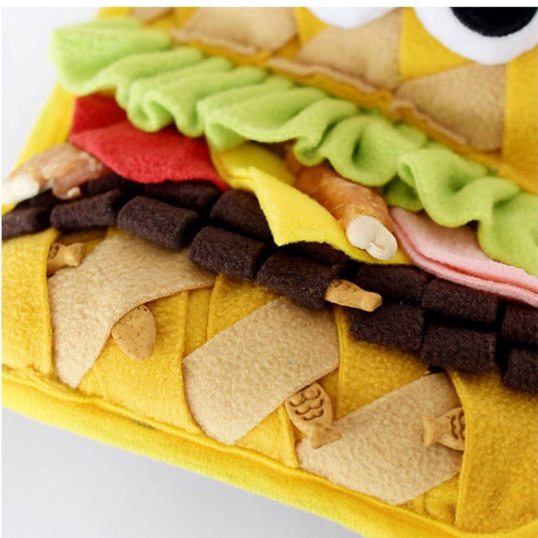 Cheerhunting - Wholesale Pet Food Mat - Dog - Snuffy - Burger Snuffle Mat for Pets2