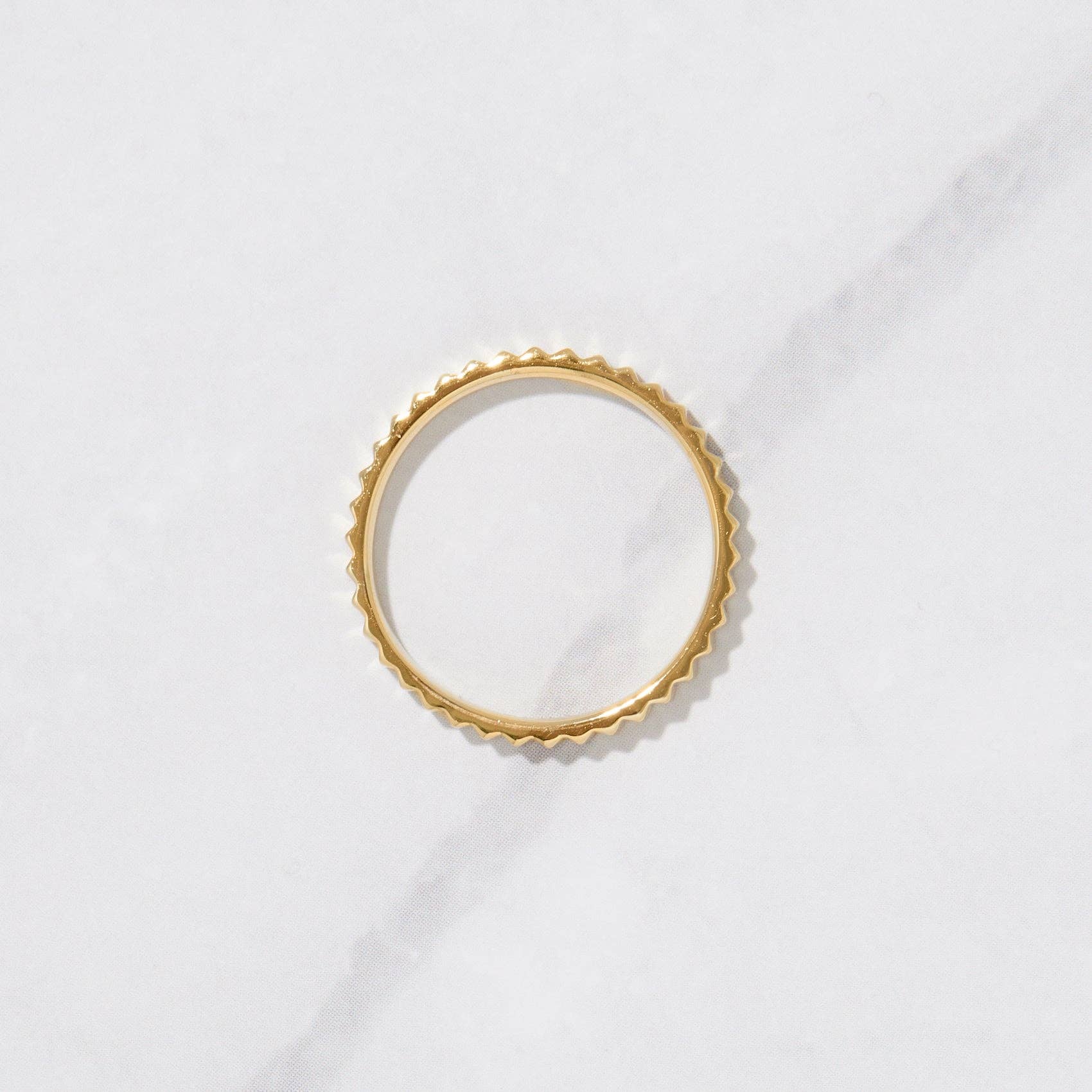 Sami Jewels - Vente Anneau/bague à empiler - Anneau strié3