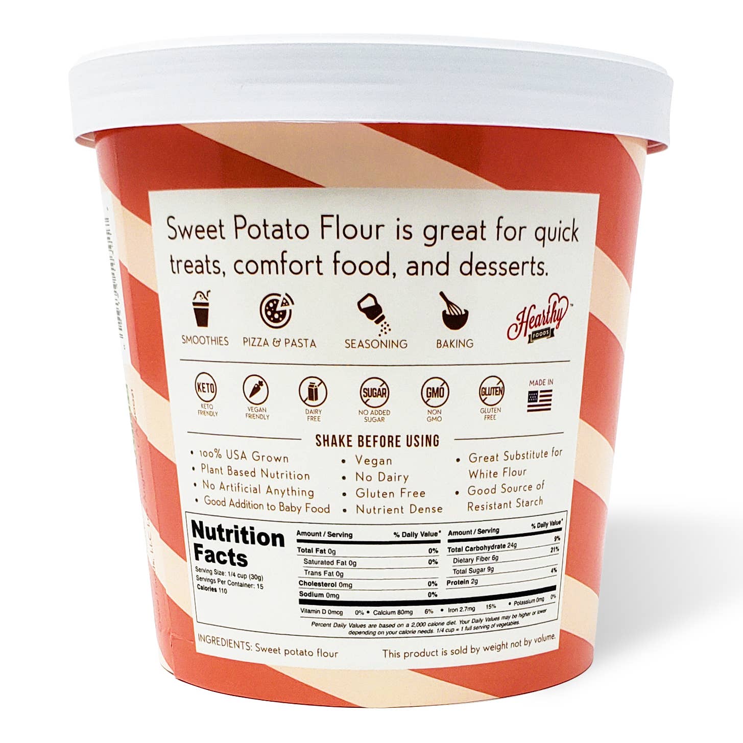 Hearthy Foods - Wholesale Flour - Sweet Potato Flour1