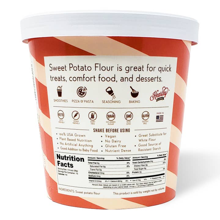 Hearthy Foods - Wholesale Flour - Sweet Potato Flour1