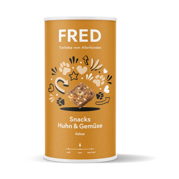 FRED Snacks Chicken & Vegetables for wholesale by FRED & FELIA