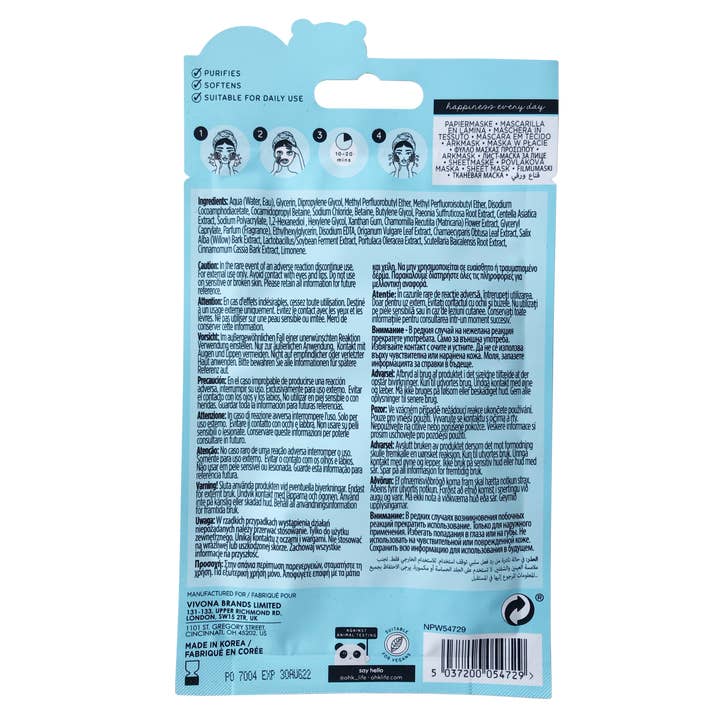 Oh K! – wholesale Skincare face mask – Oh K! Bubble Sheet Mask