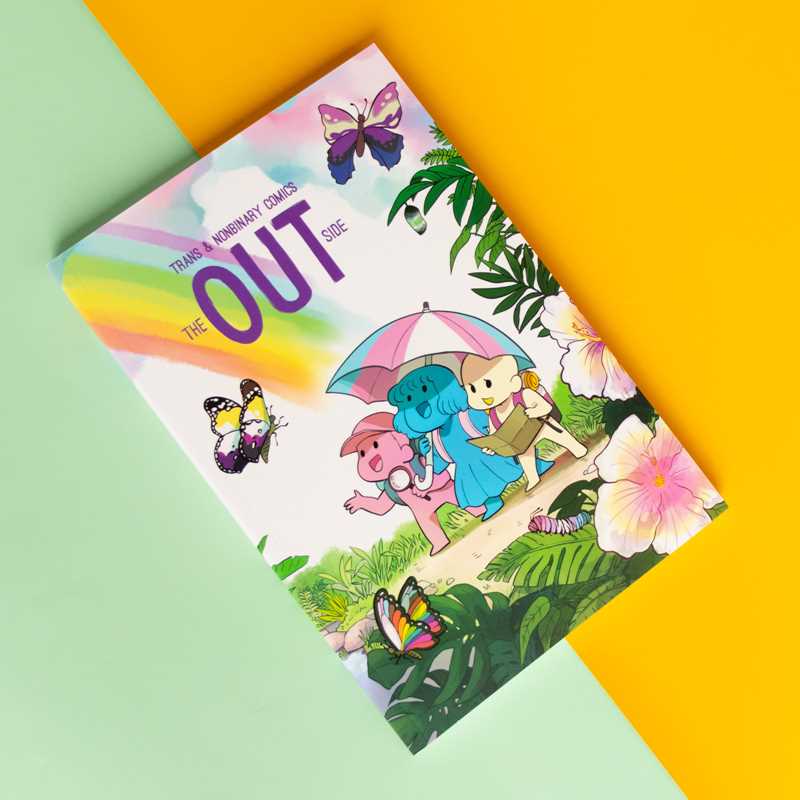 Simon & Schuster - Wholesale Comic Book - Out Side: Trans & Nonbinary Comics by7