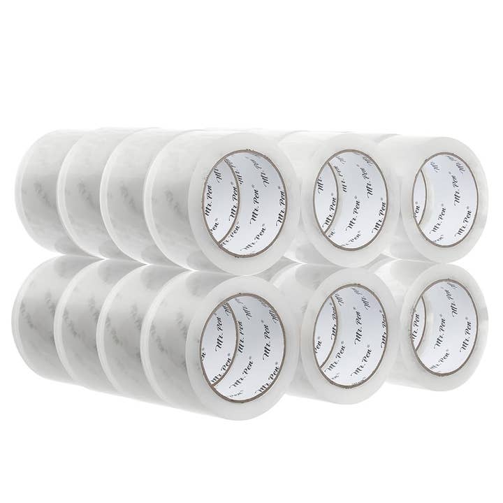 Großpackung Klebeband 24er Pack, 2" breit, 60 Yards, transparent Versand für den Großhandel von Mr. Pen