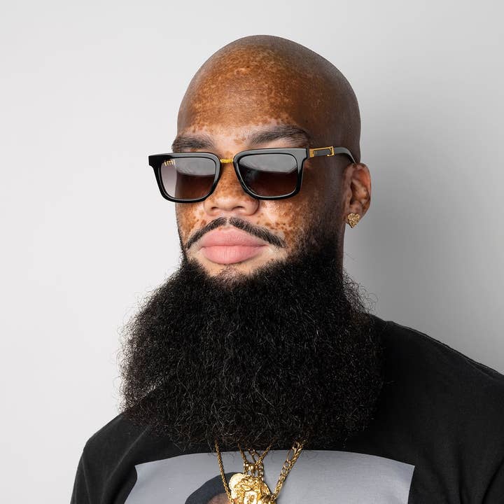 9FIVE – wholesale Sunglasses – Unisex – 9FIVE Bishop Black & 24K Gold Sunglasses4