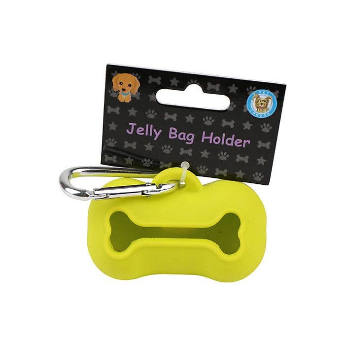 PetLondon – wholesale Pet poo bag dispenser – Jelly Waste Bag Holder Green0