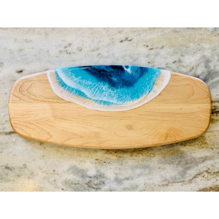 Nikita Fine Art LLC – Großhandel Käsebrett – Malibu Ahornkäse und Wurstbrett