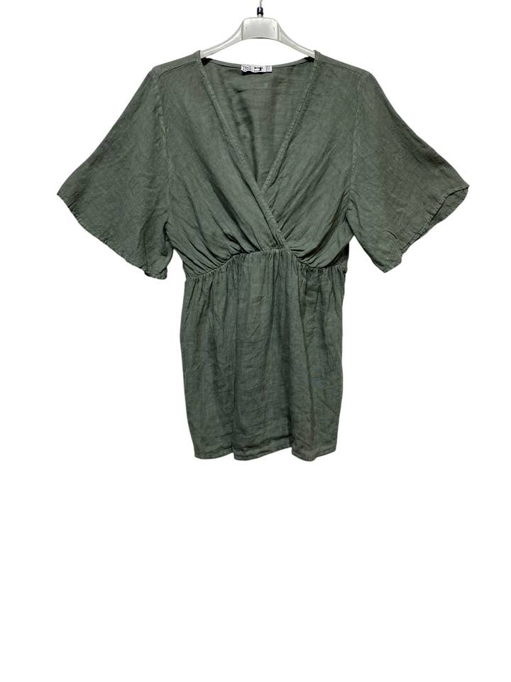 30021 LINEN TOP for wholesale by LINEN & COTTON HOUSE