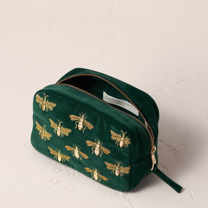 Elizabeth Scarlett Ltd - Wholesale Make-up/cosmetic bag - Honey Bee Makeup Bag25