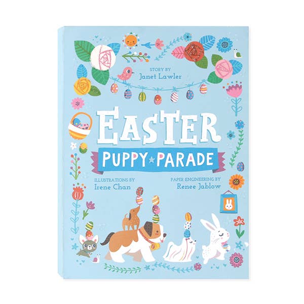 Easter Puppy Parade: An Easter Pop-Up Book Adventure for wholesale by Up With Paper
