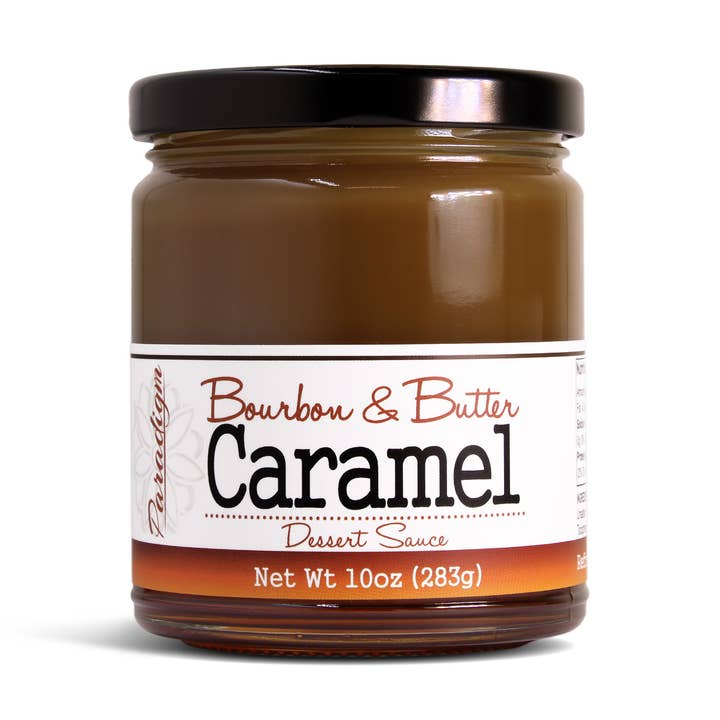 Paradigm Bourbon & Butter Caramel Sauce for wholesale by Paradigm Foodworks