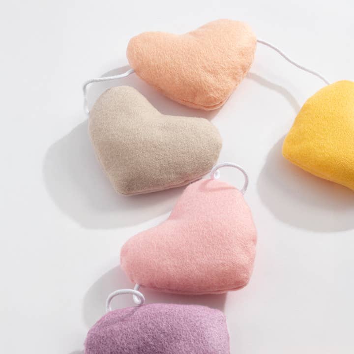 Living Textiles - Wholesale Bunting/garland - Bunting Decoration - Bohemian Bliss/Hearts1