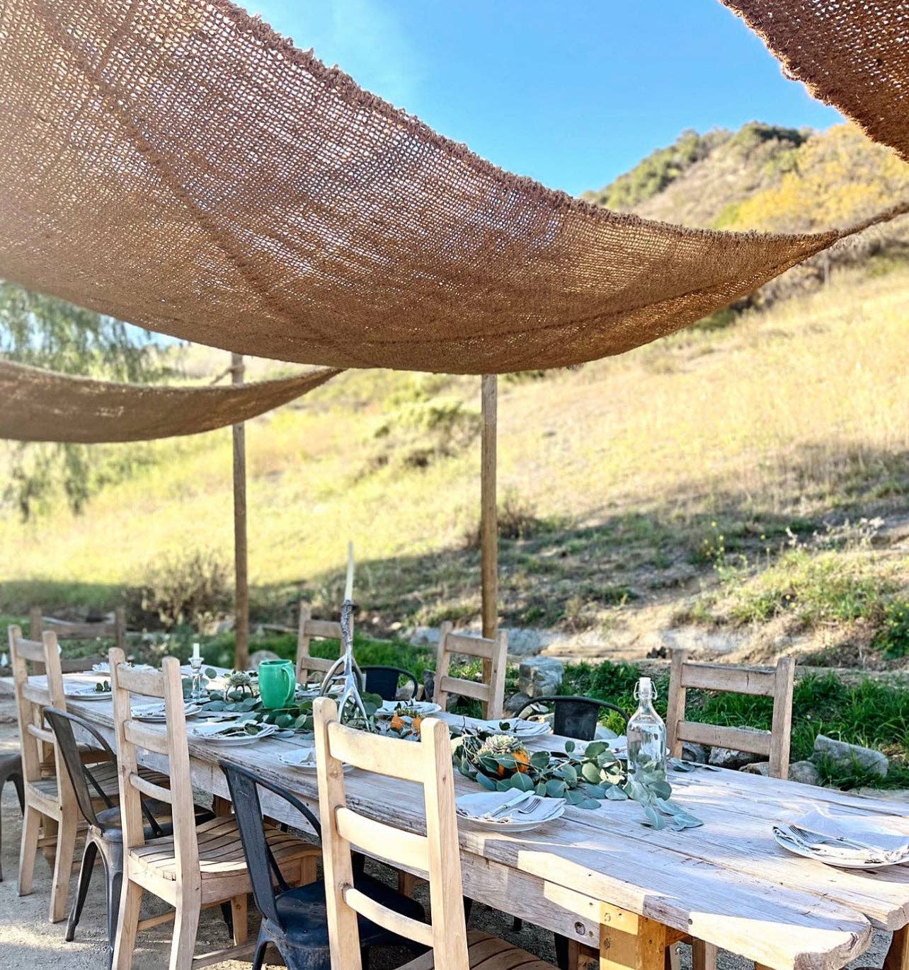 Coco Du Sol - Wholesale Outdoor ornament/decor - 7ft x 10ft Coconut Shade Canopy1