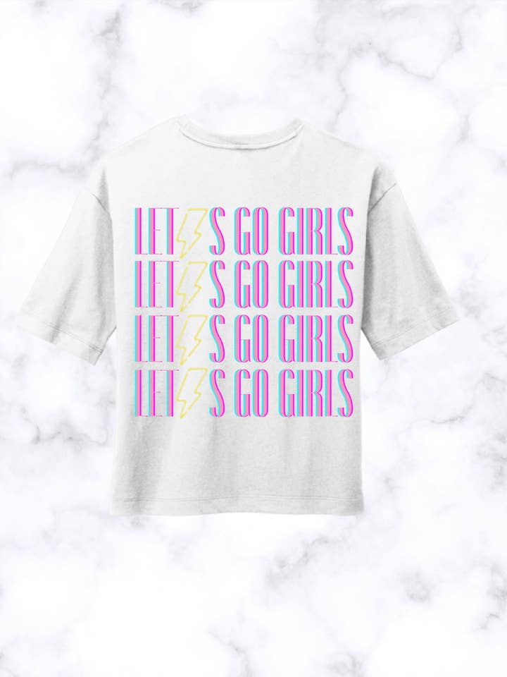 T-shirt Let's Go pour filles pour la vente par Western Wild Child