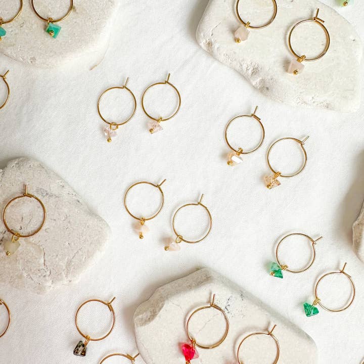 Pollie & Res – Brincos de argola por atacado – Argolas Aurora2