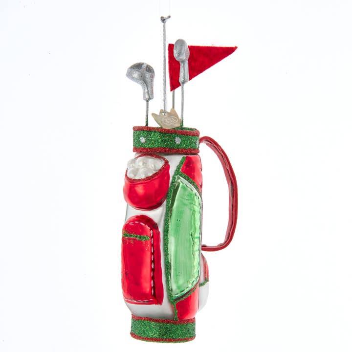 Noble Gems™ Glass Golf Club Ornament for wholesale by Kurt S. Adler, Inc.