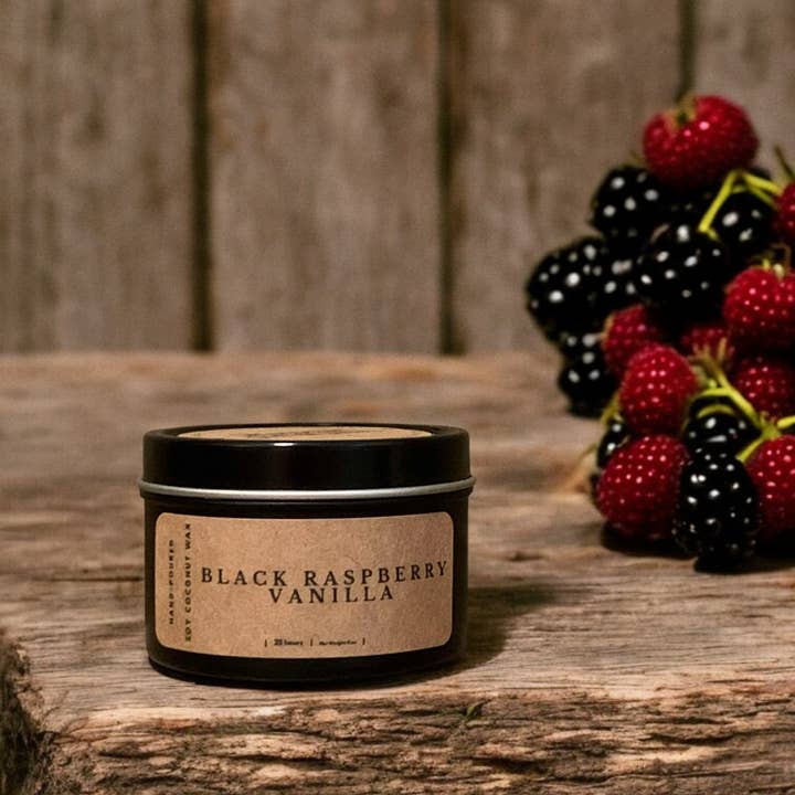 Wisconsin Candle Company - Wholesale Jar/Filled Candle - Black Raspberry Vanilla2