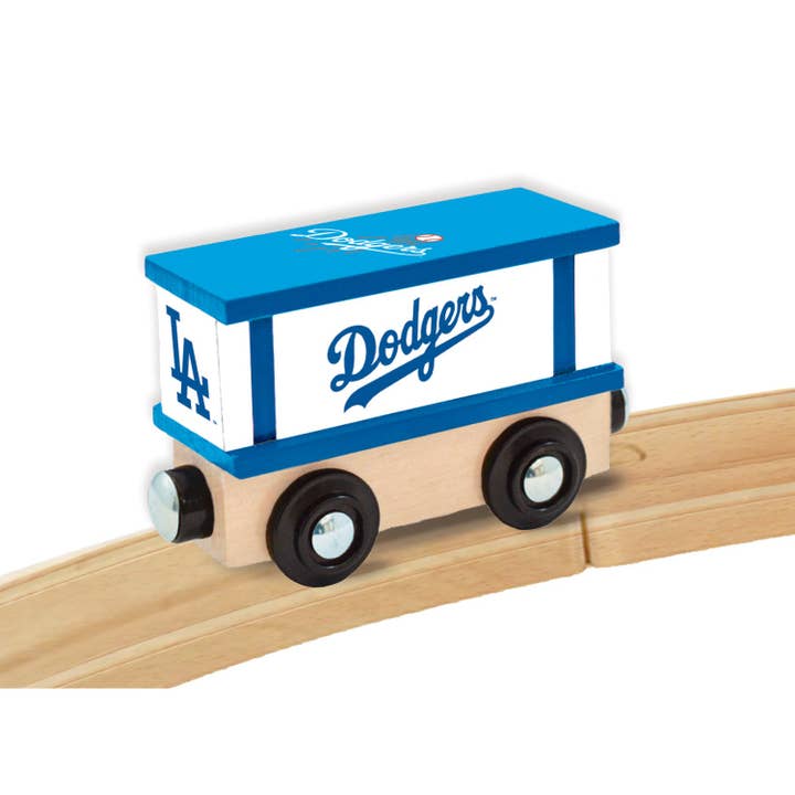 Masterpieces Puzzles - Wholesale Toy Car/Truck - Kids - Los Angeles Dodgers Toy Train Box Car